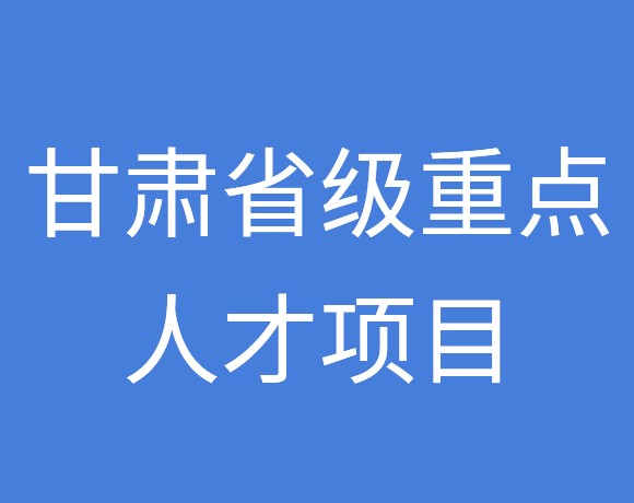 喜报 甘肃z6com·尊龙凯时中能氢能源科技有限公司荣获甘肃省级重点人才项目