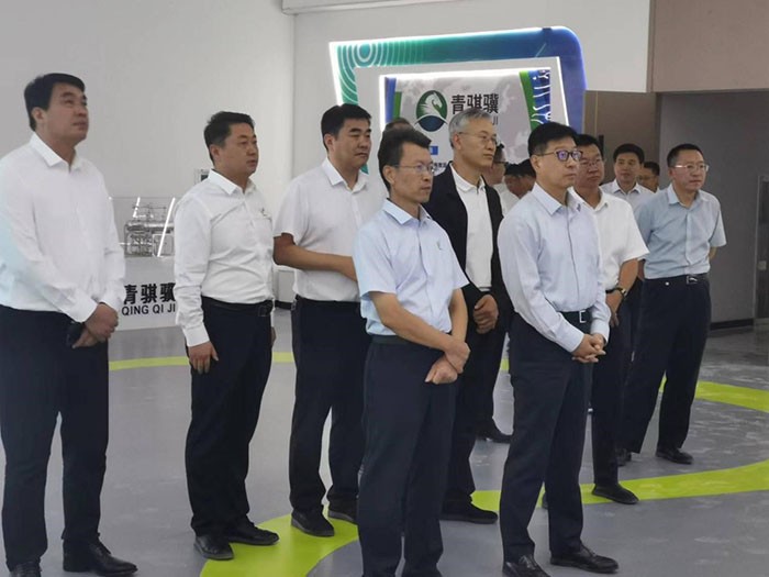 甘肃省副省长张锦刚一行莅临甘肃z6com·尊龙凯时调研视察