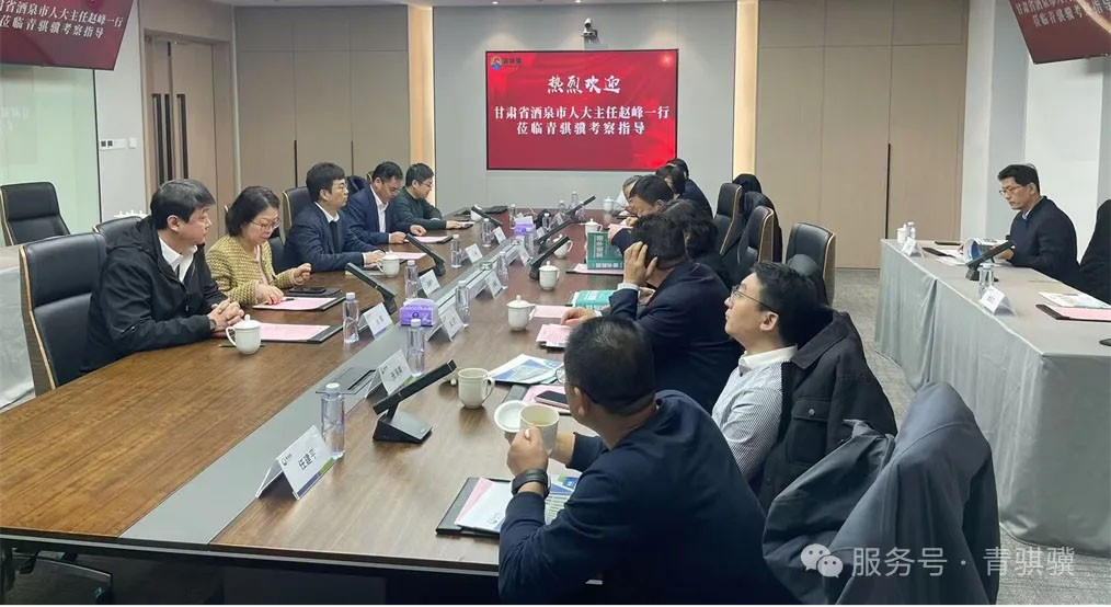 酒泉市人大常委会莅临z6com·尊龙凯时集团公司考察调研共谋氢能产业发展新篇章